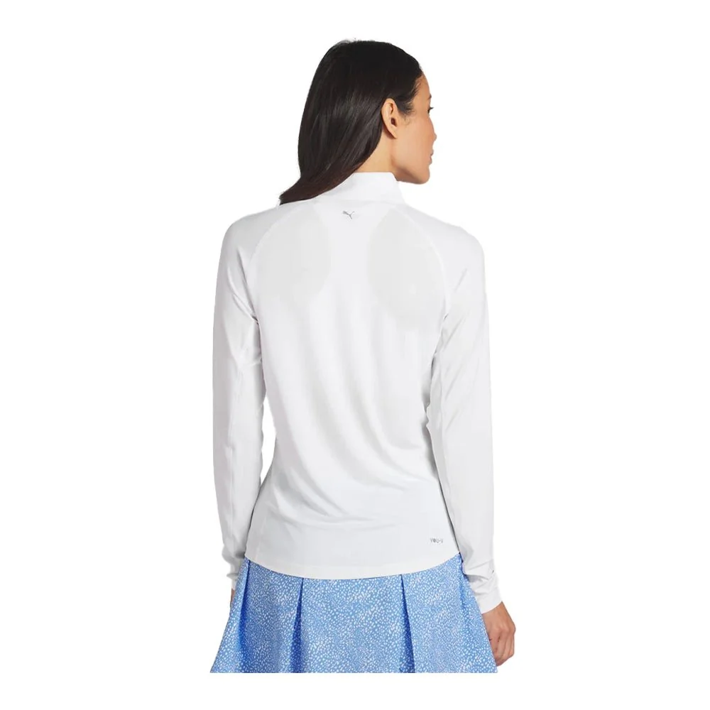 Puma Women's You-V Solid Golf 1/4 Zip - Image 7