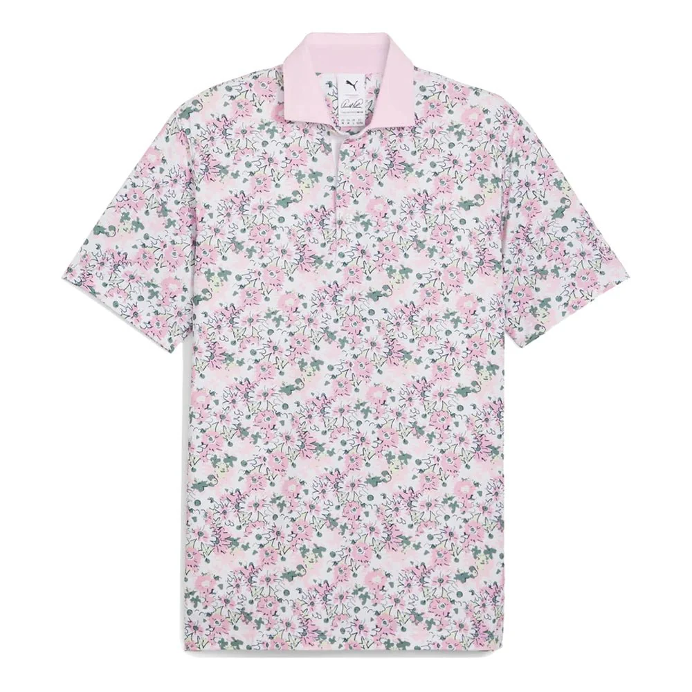 Puma X AP Floral Golf Polo
