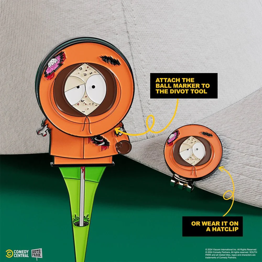 Putt Buddies Dead Kenny Divot Tool with Removable Head Ball Marker - Image 2