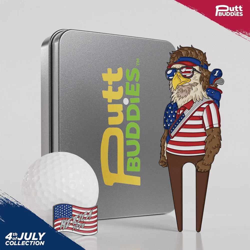 Putt Buddies Free Bird Divot Tool with Flag Ball Marker