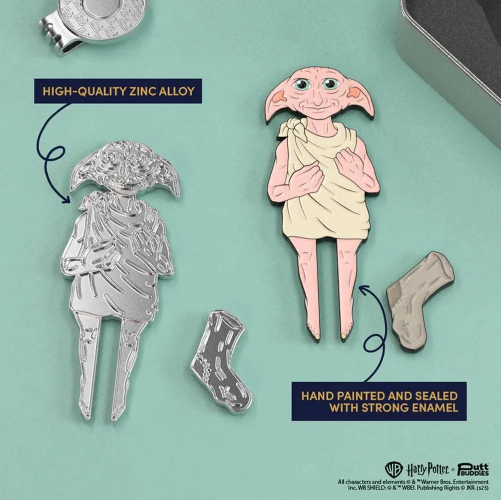 Putt Buddies Harry Potter Dobby Divot Tool with Sock Ball Marker - Image 3