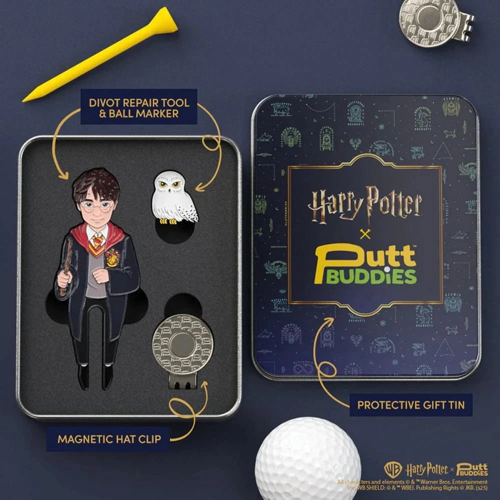 Putt Buddies Harry Potter Harry Divot Tool with Hedwig Ball Marker - Image 3