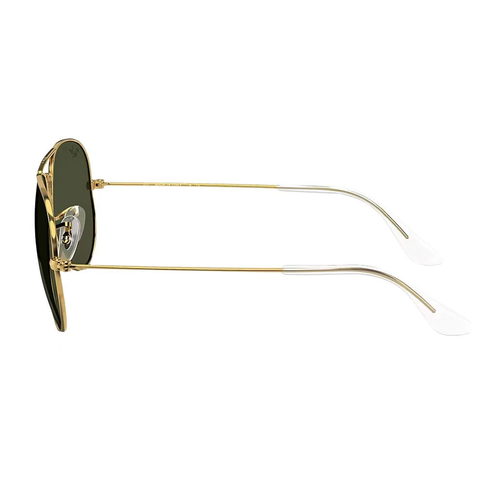 Ray-Ban Aviator Classic - Polished Gold/ Green - Image 3
