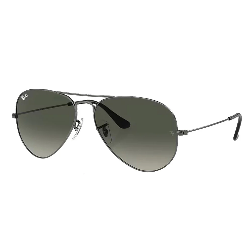 Ray-Ban Aviator Gradient - Polished Gunmetal/Gradient Grey