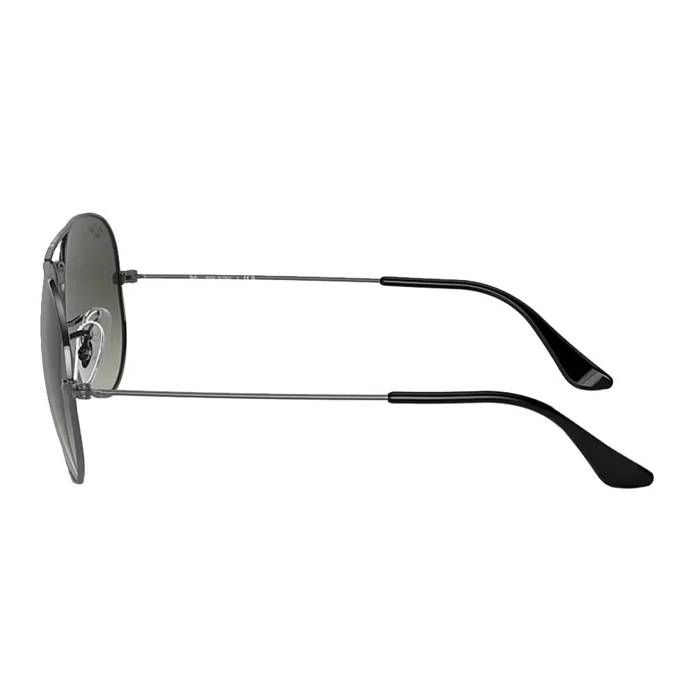 Ray-Ban Aviator Gradient - Polished Gunmetal/Gradient Grey - Image 3