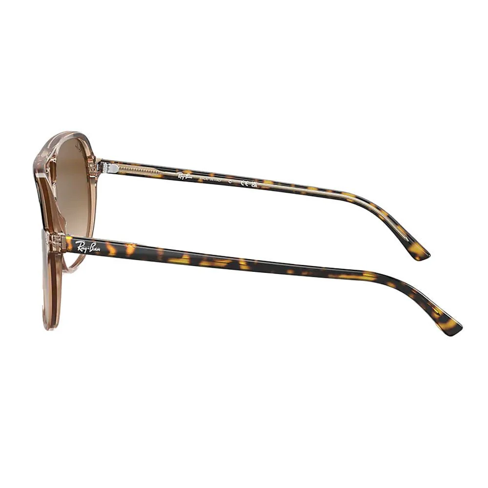 Ray-Ban Bill - Polished Havana on Transparent Brown/Light Brown - Image 3
