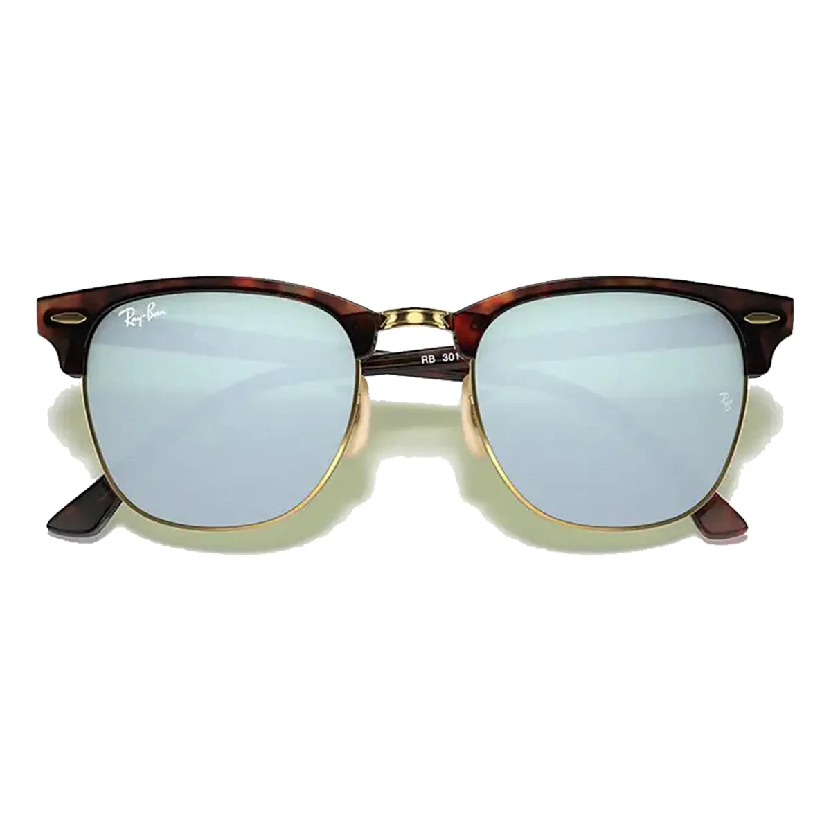 Ray-Ban Clubmaster - Tortoise/Silver Flash - Image 5