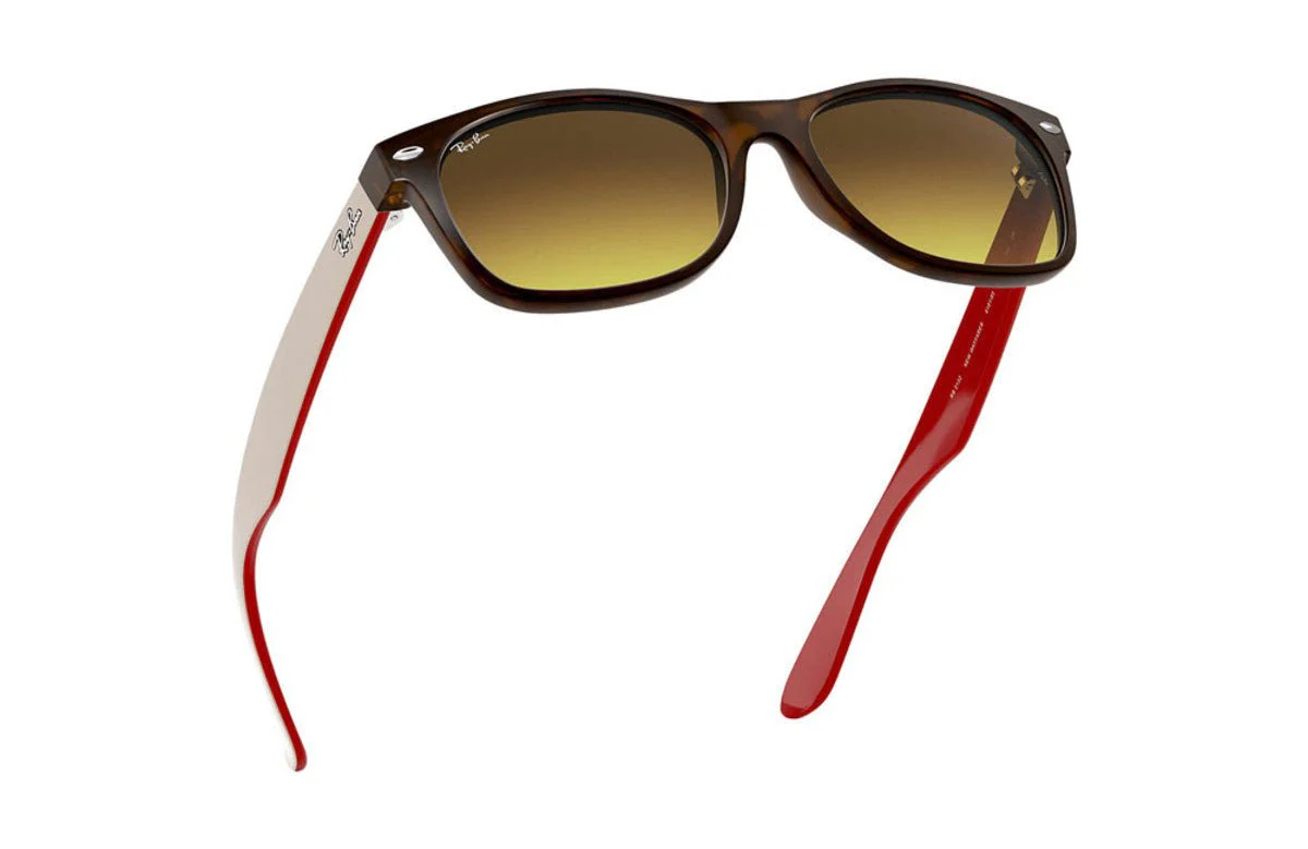 Ray-Ban New Wayfarer BiColor - Tortoise Grey Red/Brown Gradient - Image 2
