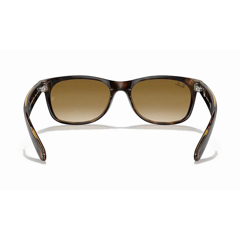 Ray-Ban New Wayfarer Classic - Tortoise/Brown Classic B-15 - Image 5