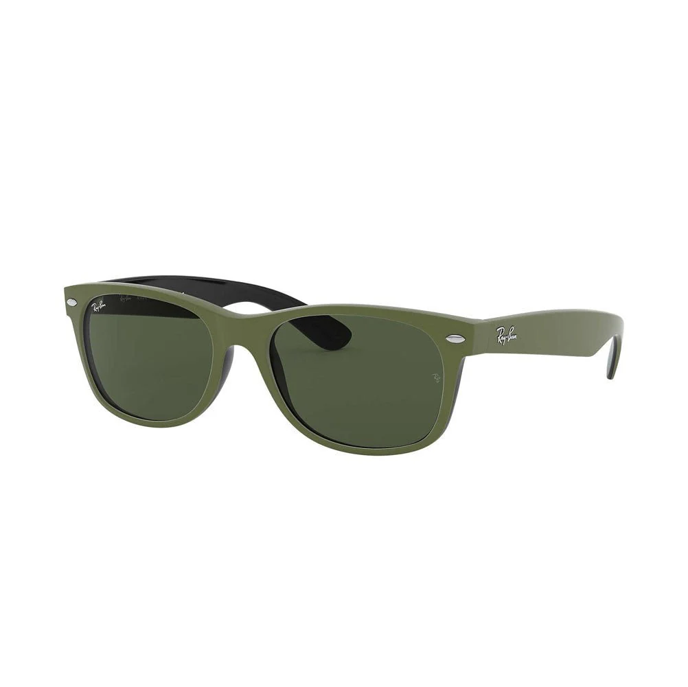 Ray-Ban New Wayfarer Color Mix - Green Black/Green Classic G-15