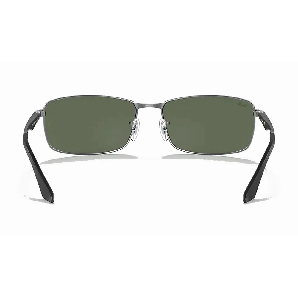 Ray-Ban RB3498 - Gunmetal/Green Classic - Image 4