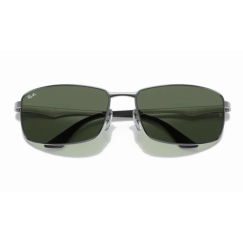 Ray-Ban RB3498 - Gunmetal/Green Classic - Image 5
