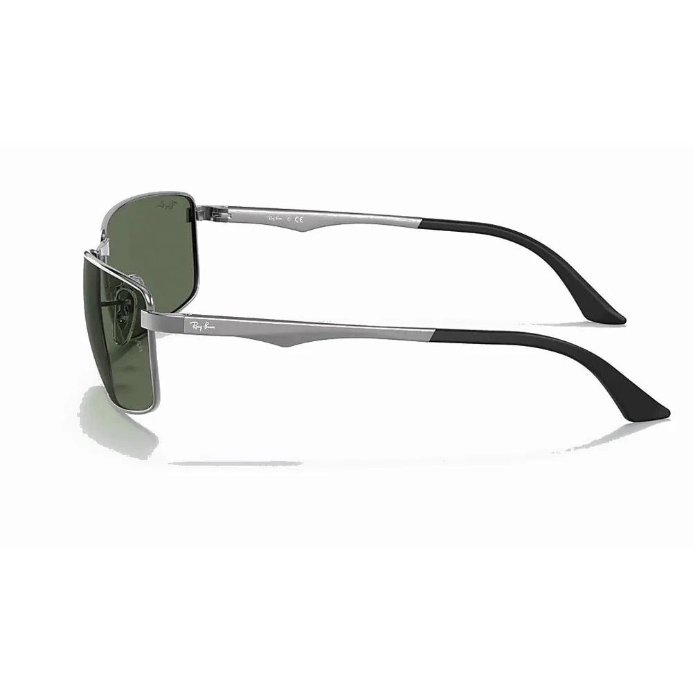 Ray-Ban RB3498 - Gunmetal/Green Classic - Image 6