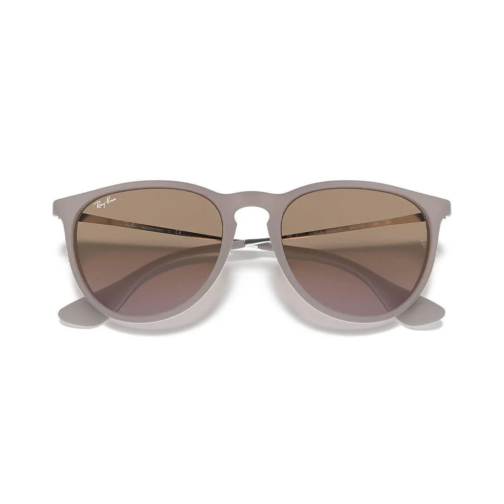 Ray-Ban Women's Erika - Dark Rubber Sand/Violet Gradient Brown - Image 6