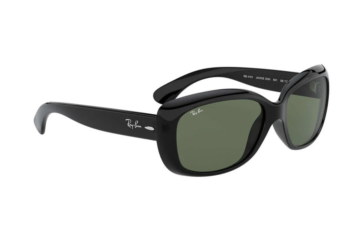 Ray-Ban Women's Jackie Ohh - Black/Green Classic G-15 - Image 4
