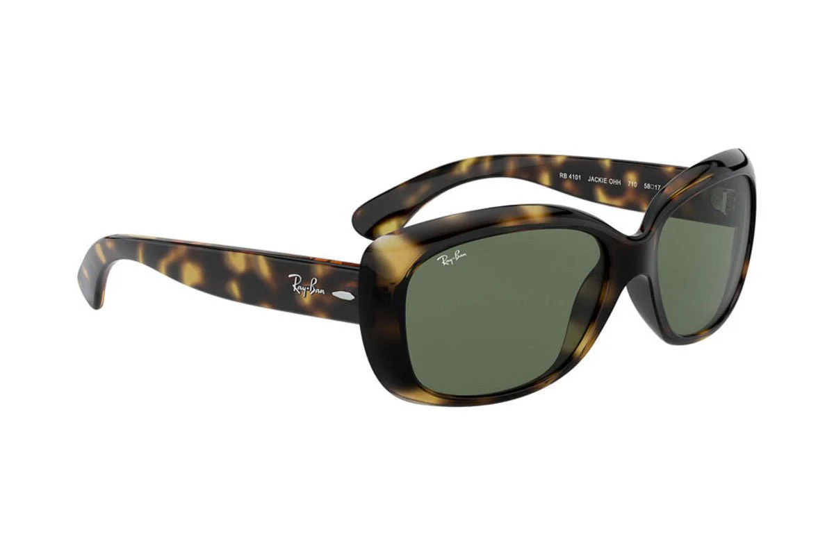 Ray-Ban Women's Jackie Ohh - Tortoise/Green Classic G-15 - Image 2
