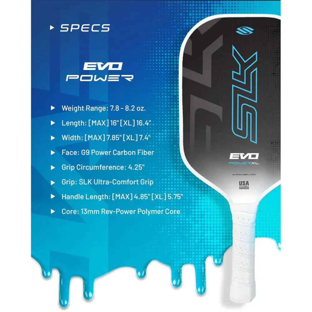 SLK Evo Power 2.0 XL Paddle - Image 3