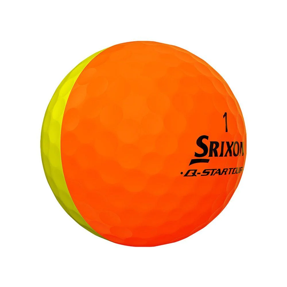 Srixon Q-Star Tour Divide Golf Balls - Orange - 2024 - Image 4