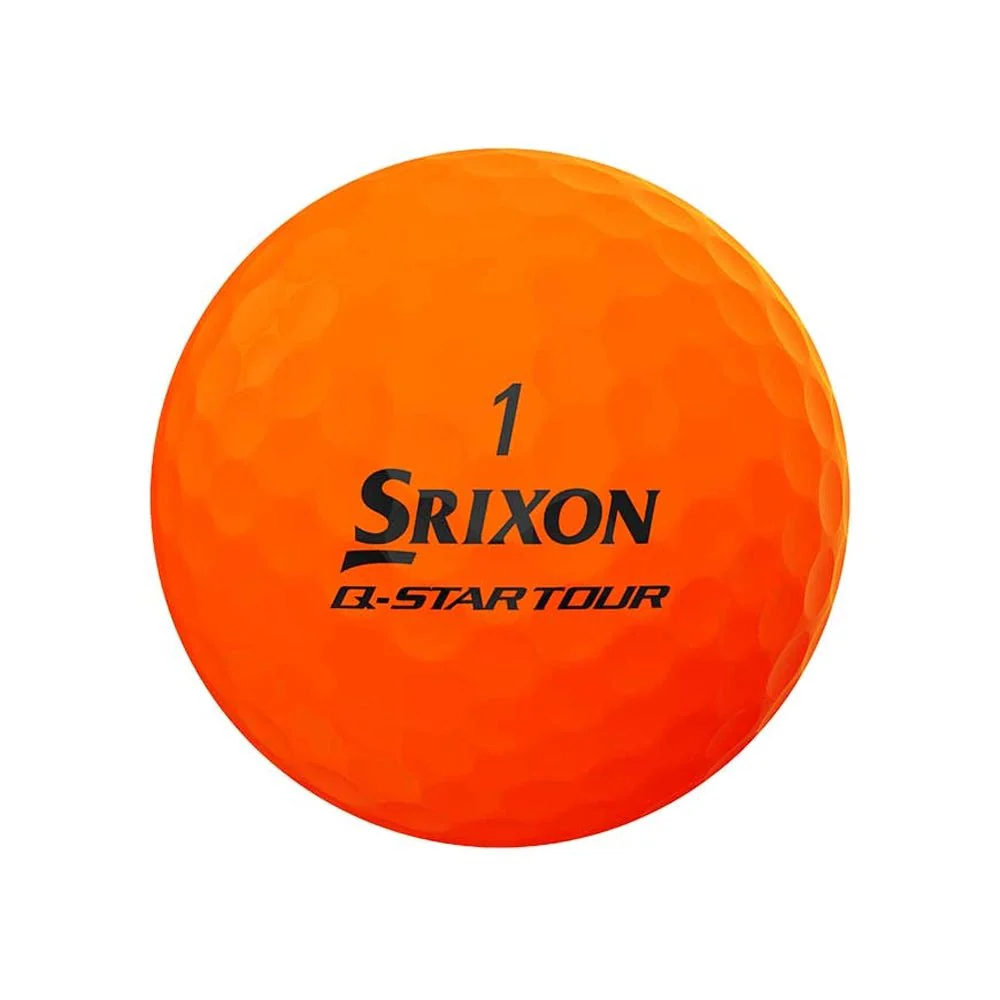 Srixon Q-Star Tour Golf Balls - Divide Orange - Image 3