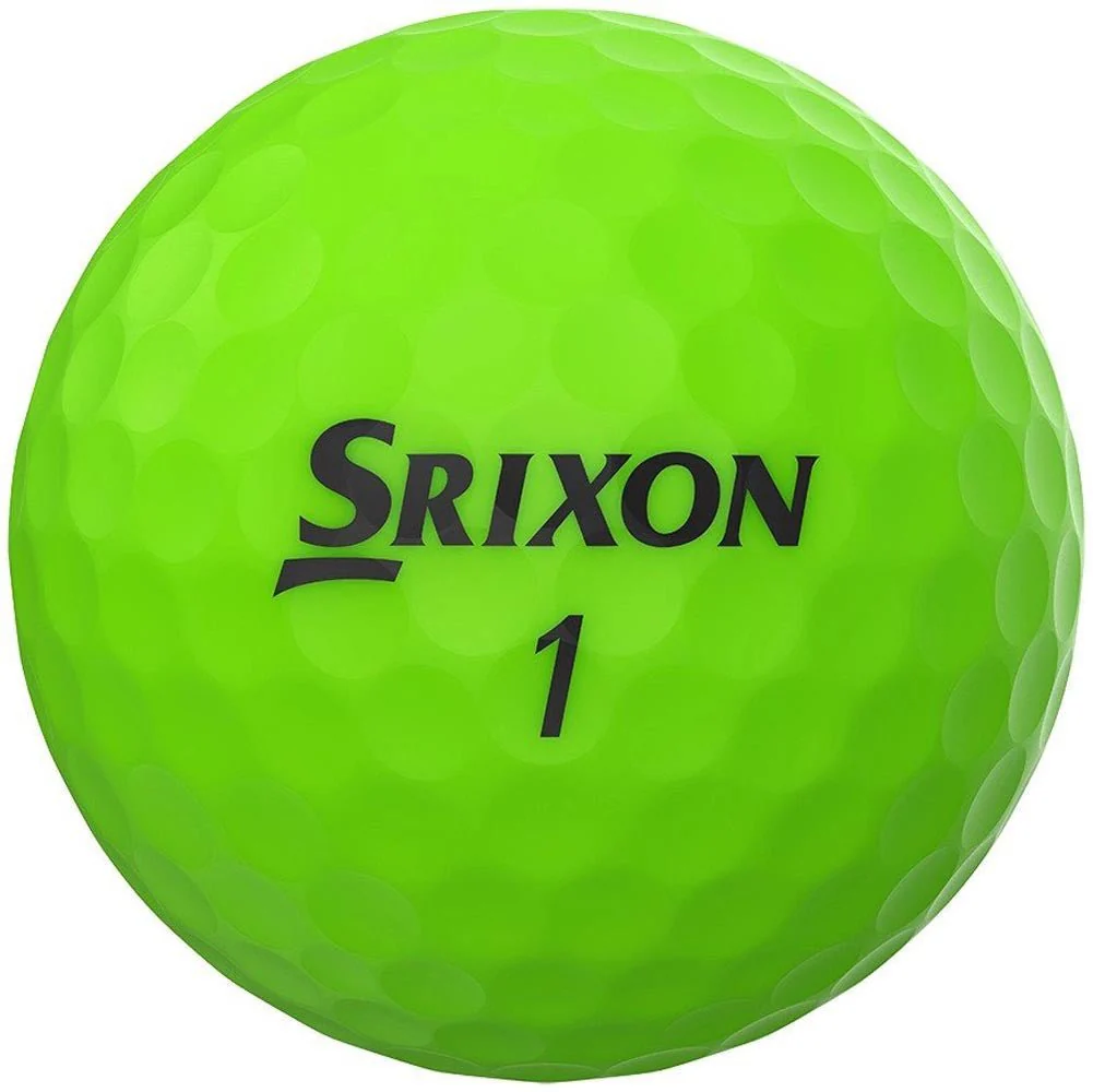 Srixon Soft Feel Brite Golf Balls - Brite Green - 2023 - Prior Generation - Image 2