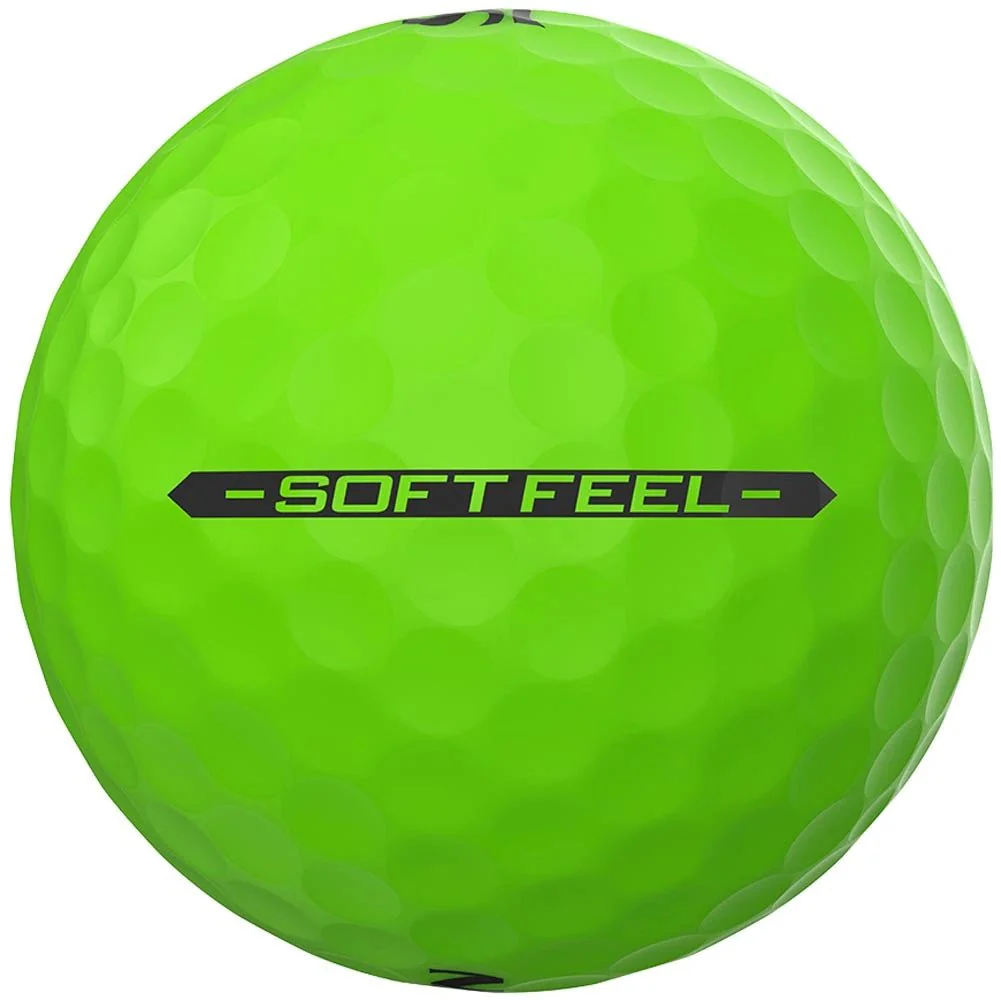 Srixon Soft Feel Brite Golf Balls - Brite Green - Image 5
