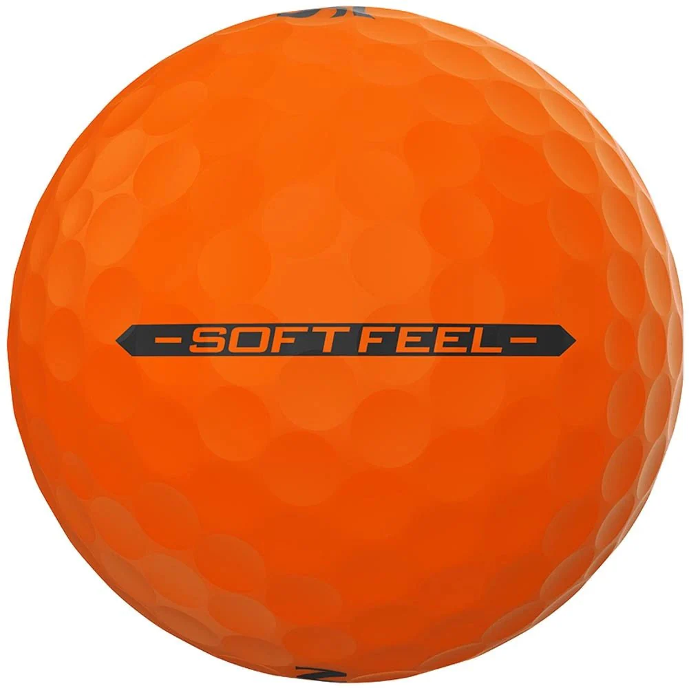 Srixon Soft Feel Brite Golf Balls - Brite Orange - Image 5