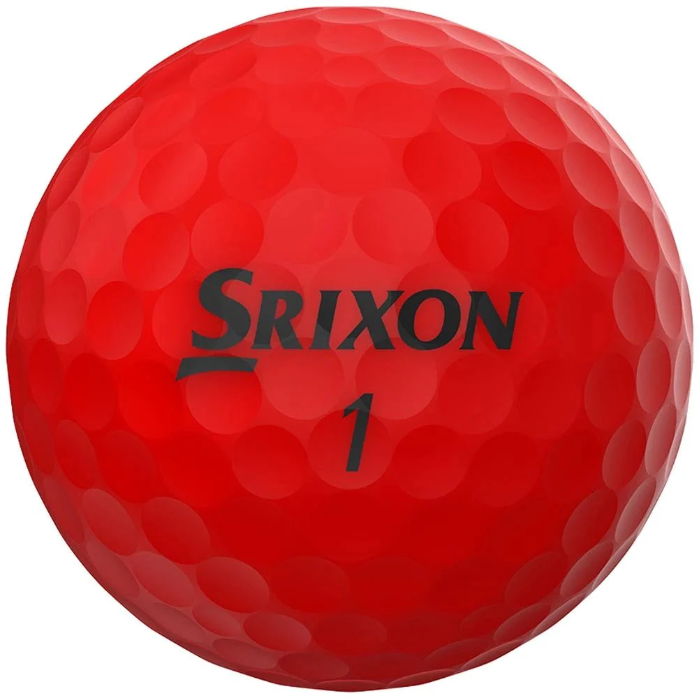 Srixon Soft Feel Golf Balls - Brite Red - Image 3