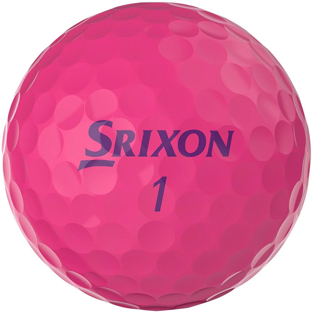 Srixon Soft Feel Lady Golf Balls - Passion Pink - 2023 - Prior Generation - Image 2