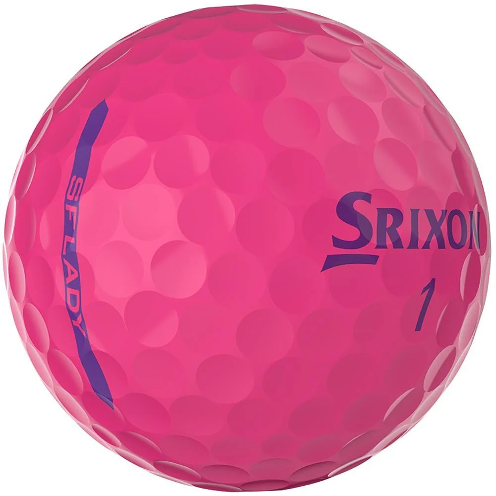 Srixon Soft Feel Lady Golf Balls - Passion Pink - 2023 - Prior Generation - Image 3