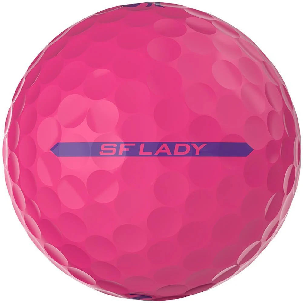 Srixon Soft Feel Lady Golf Balls - Passion Pink - 2023 - Prior Generation - Image 4