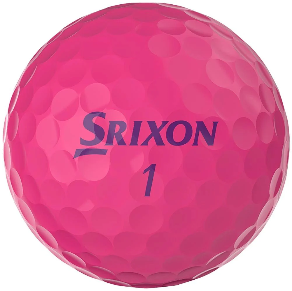 Srixon Soft Feel Lady Golf Balls - Passion Pink - Image 3