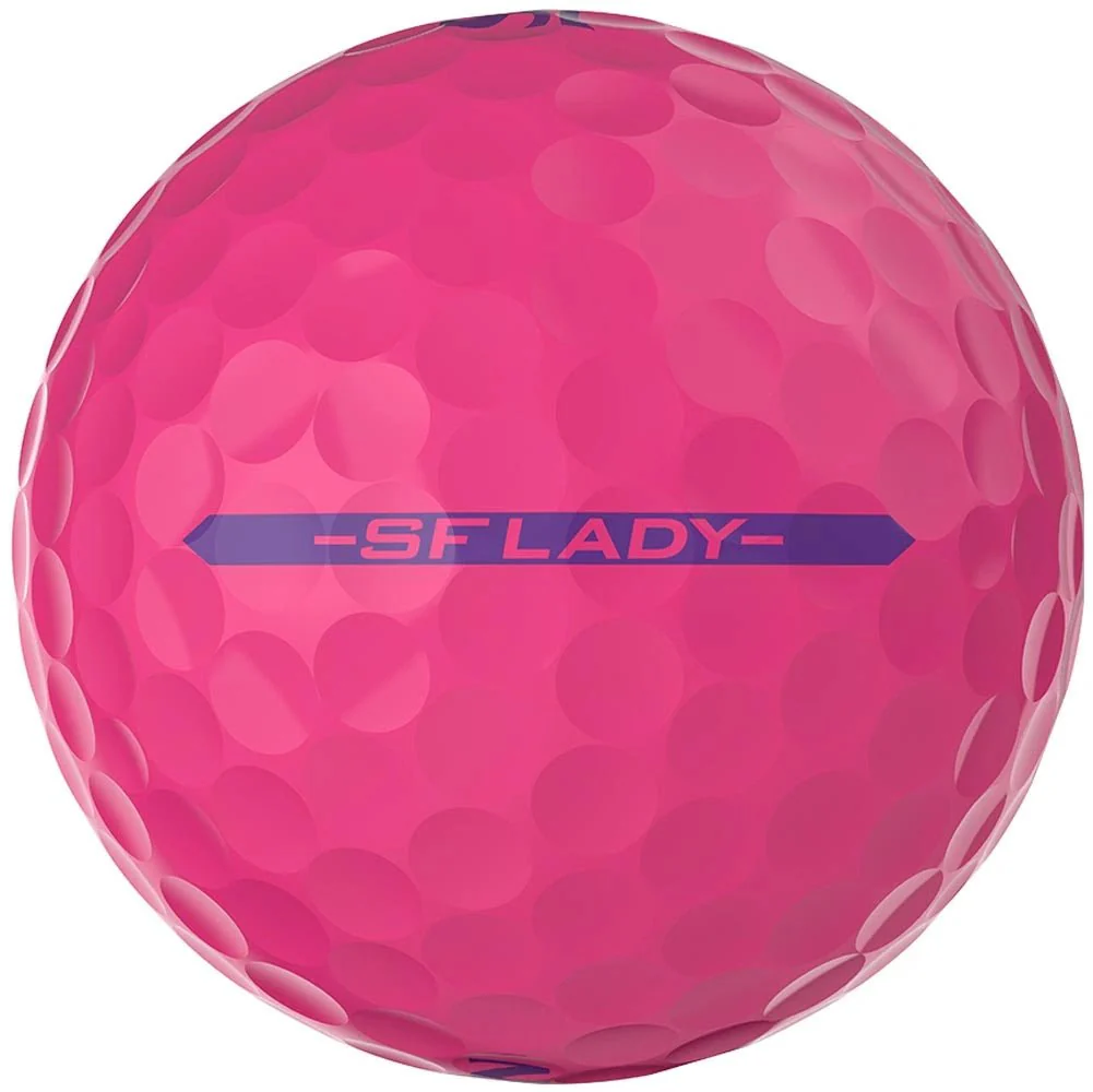 Srixon Soft Feel Lady Golf Balls - Passion Pink - Image 5