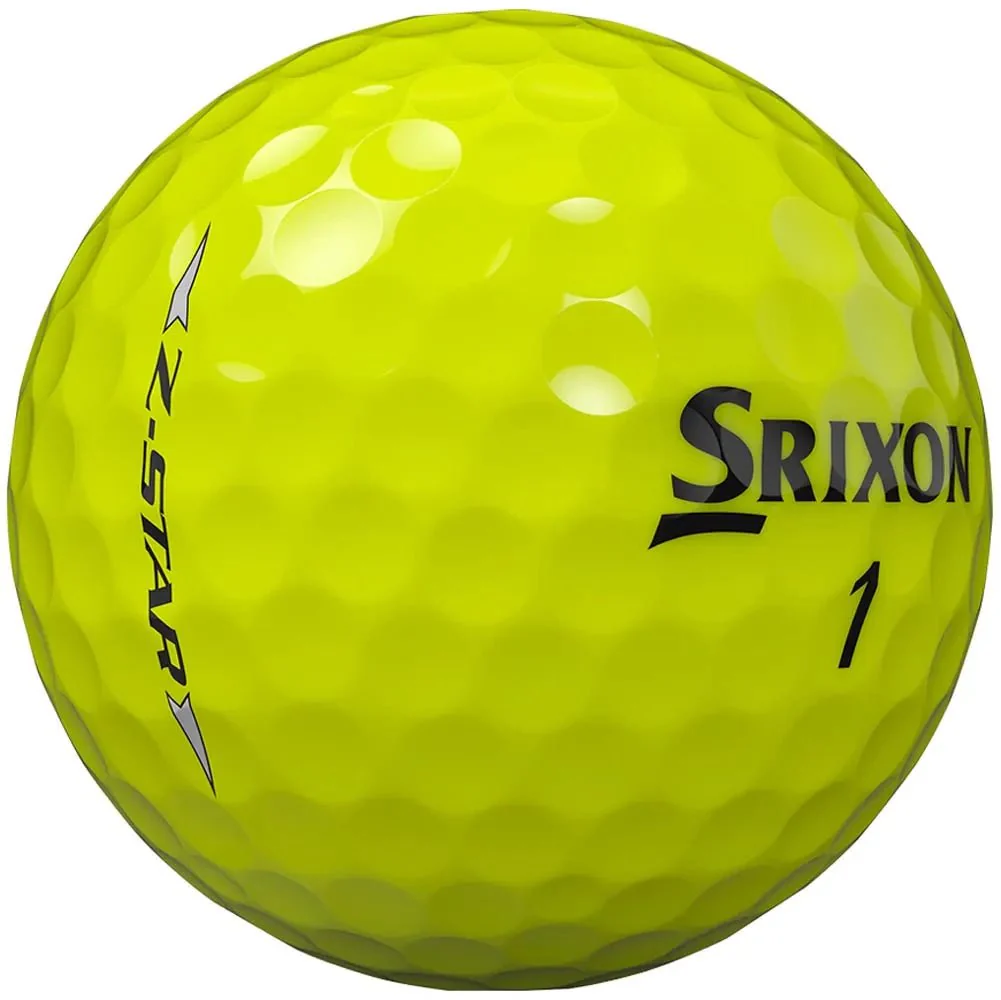 Srixon Z-Star Golf Balls - Tour Yellow - Image 4