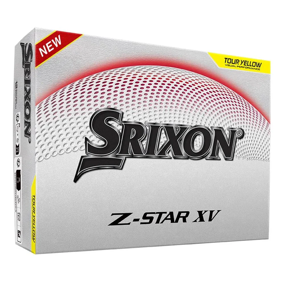Srixon Z-Star XV Golf Balls - Tour Yellow - Image 2