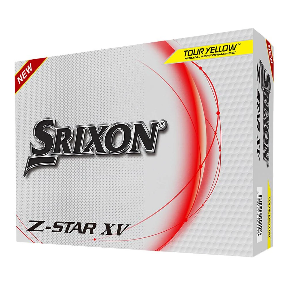 Srixon Z-Star XV Golf Balls - Tour Yellow - 2023 - Prior Generation