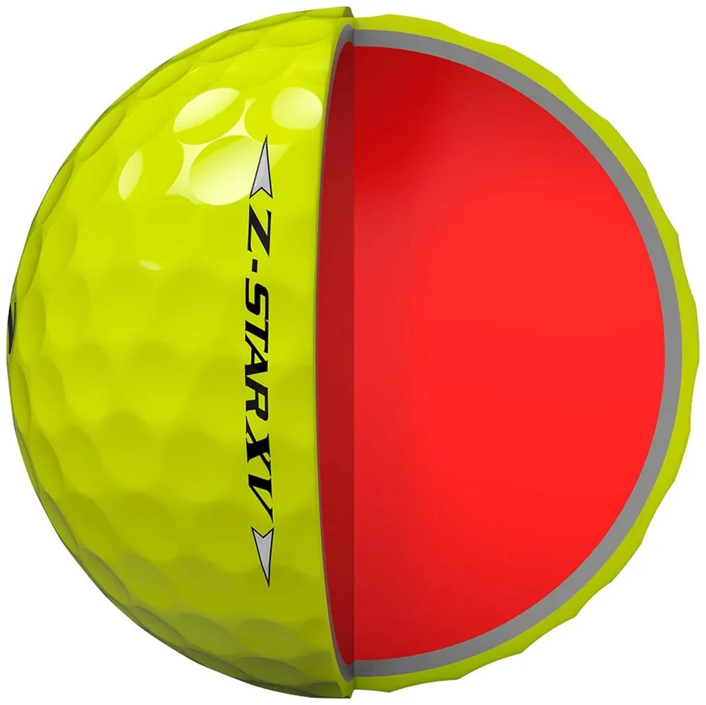 Srixon Z-Star XV Golf Balls - Tour Yellow - Image 6