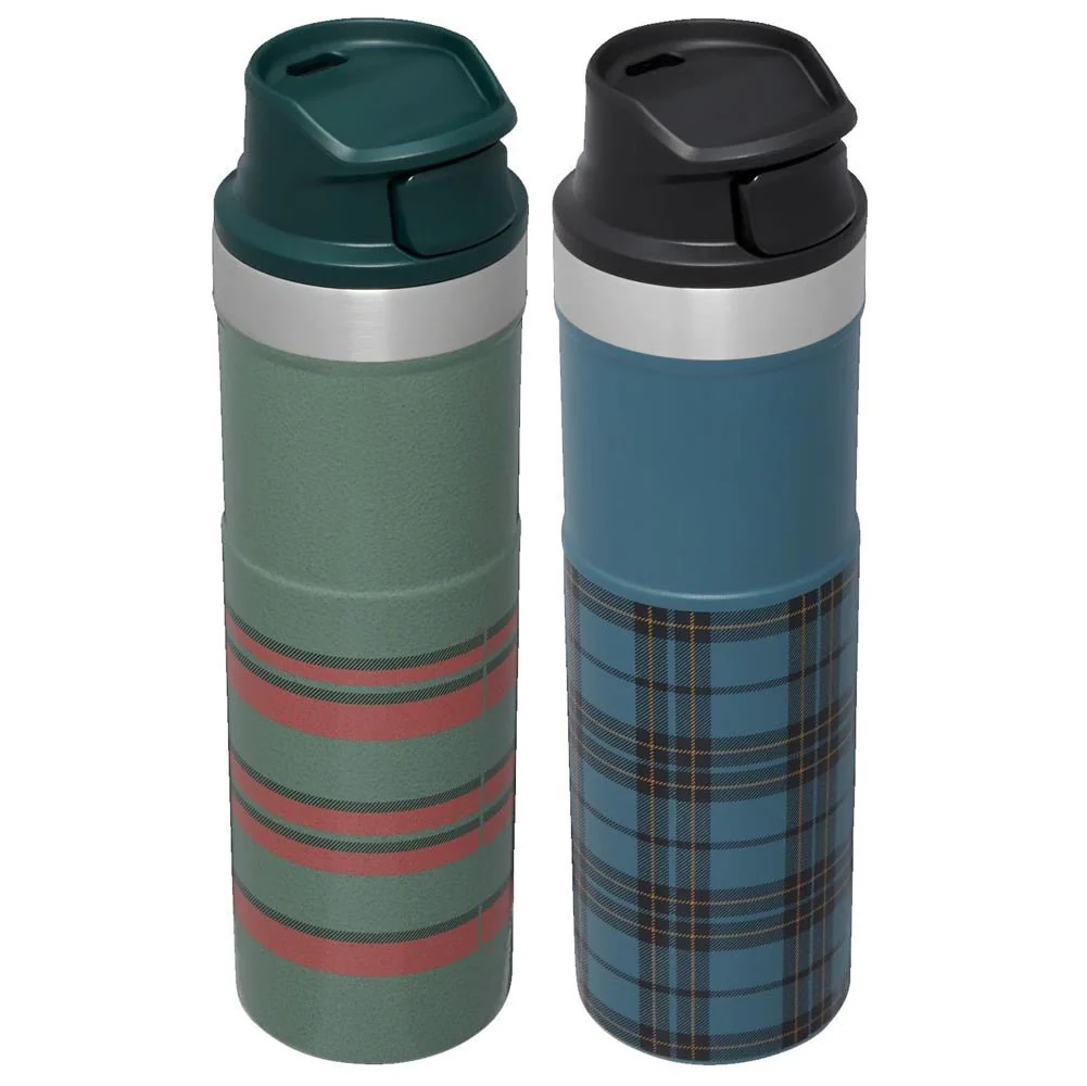 Stanley The Vintage Loom Trigger-Action Travel Mug - 20 oz - 2 Pack - Image 2