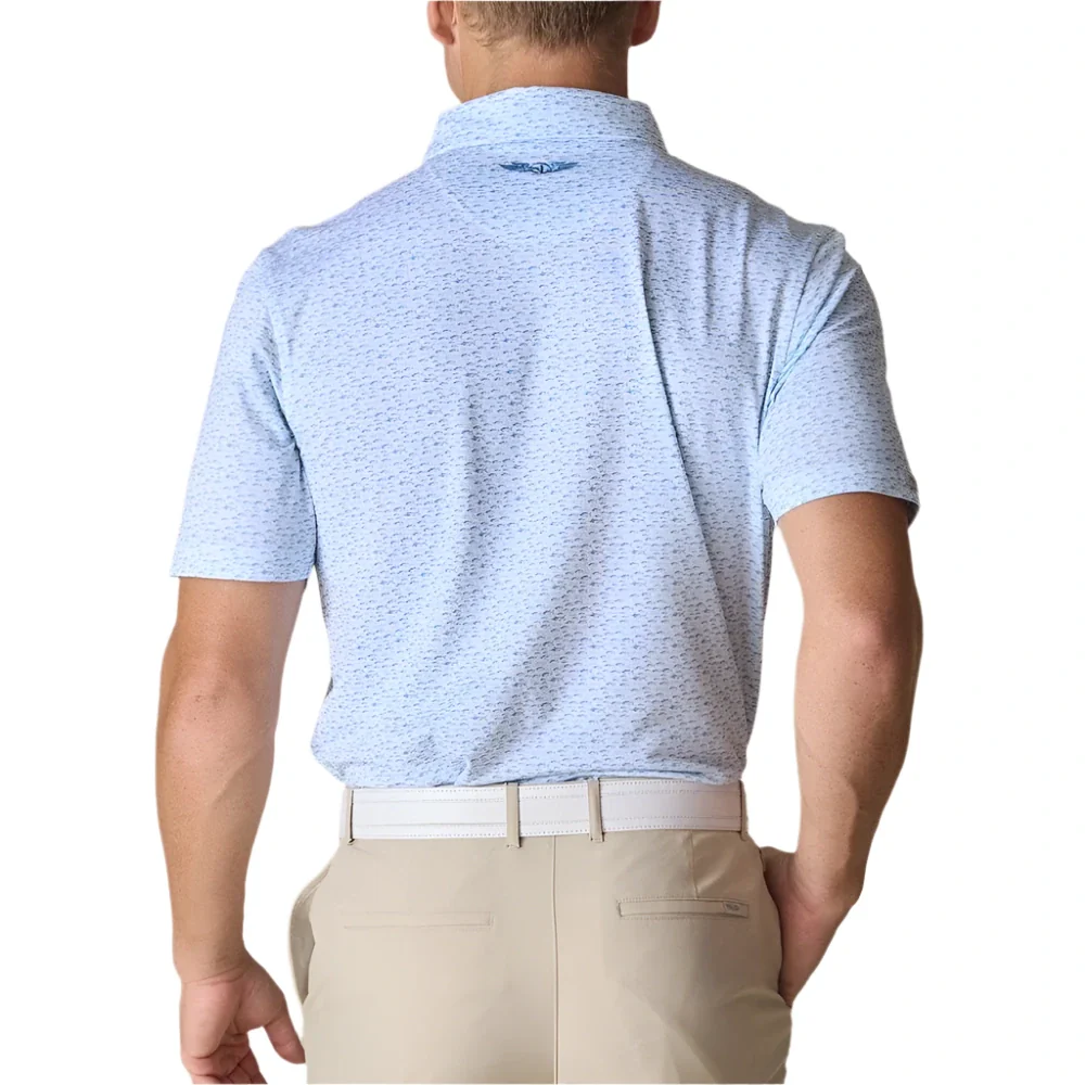 Straight Down Angler Golf Polo - Image 5