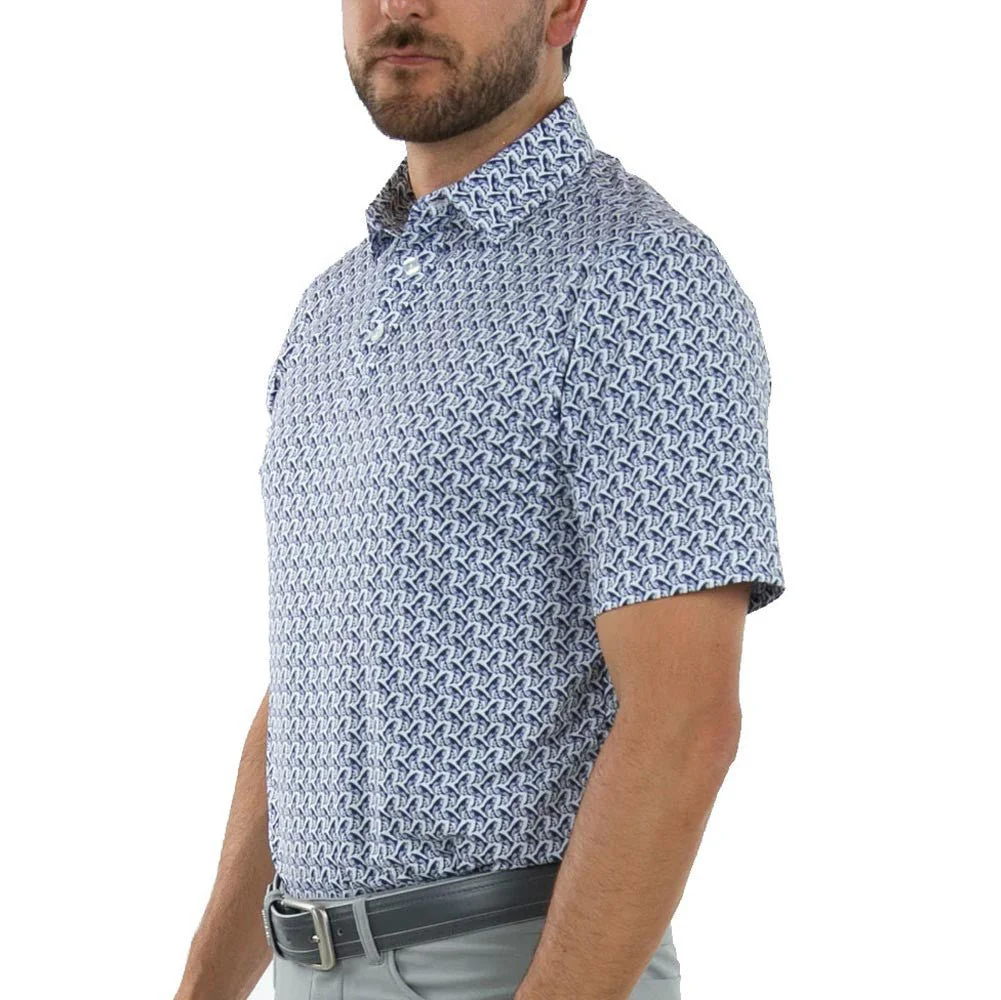 Straight Down Catch and Release Golf Polo - Image 2