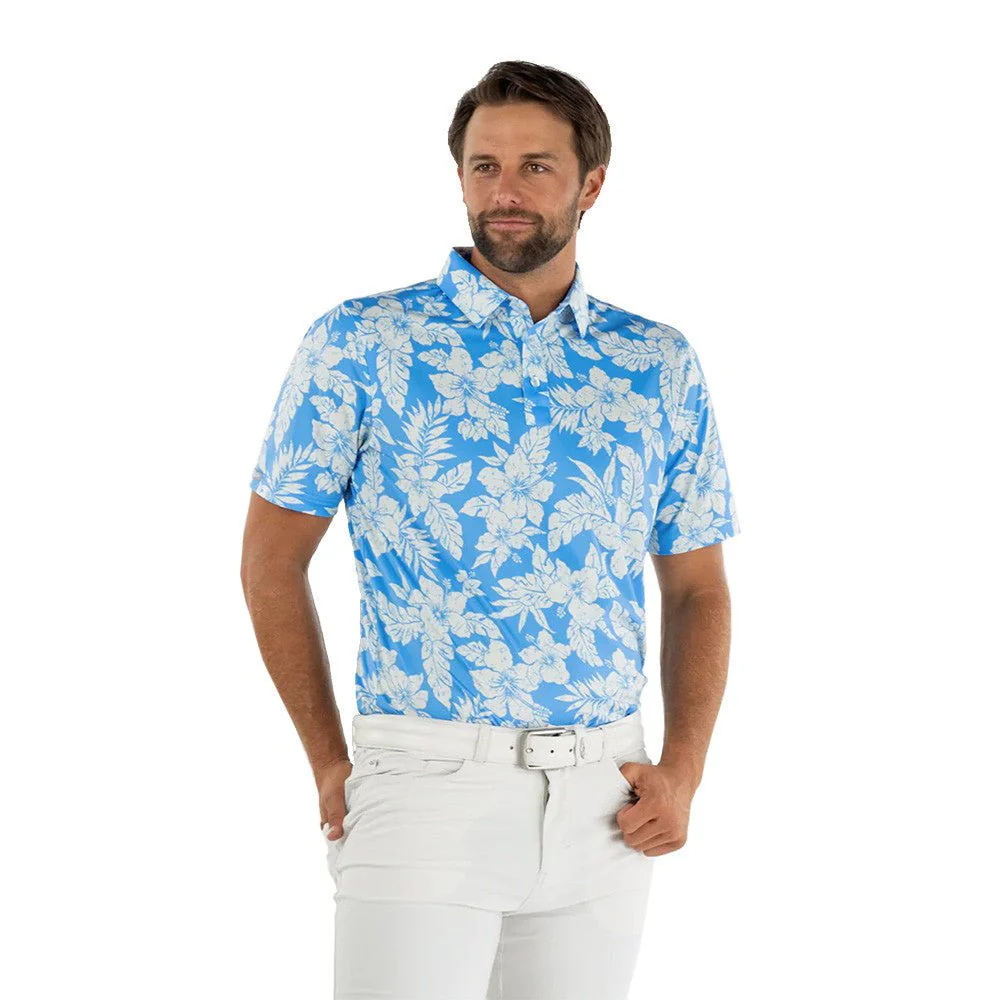 Straight Down Kahuna Golf Polo - Image 2