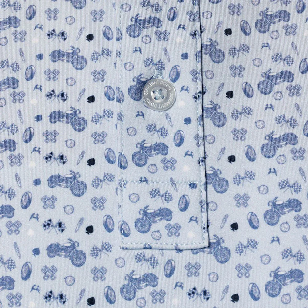Straight Down McQueen Golf Polo - Image 4