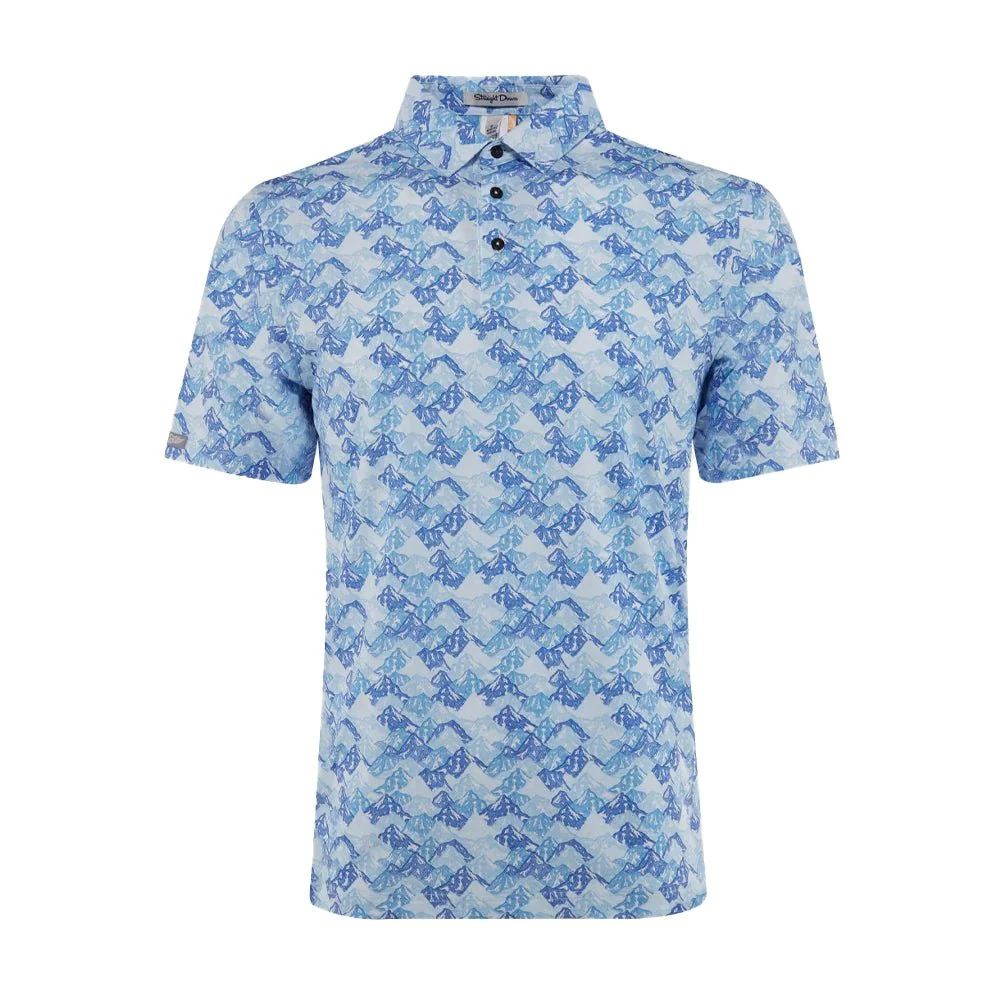 Straight Down Mountain High Golf Polo - Image 4