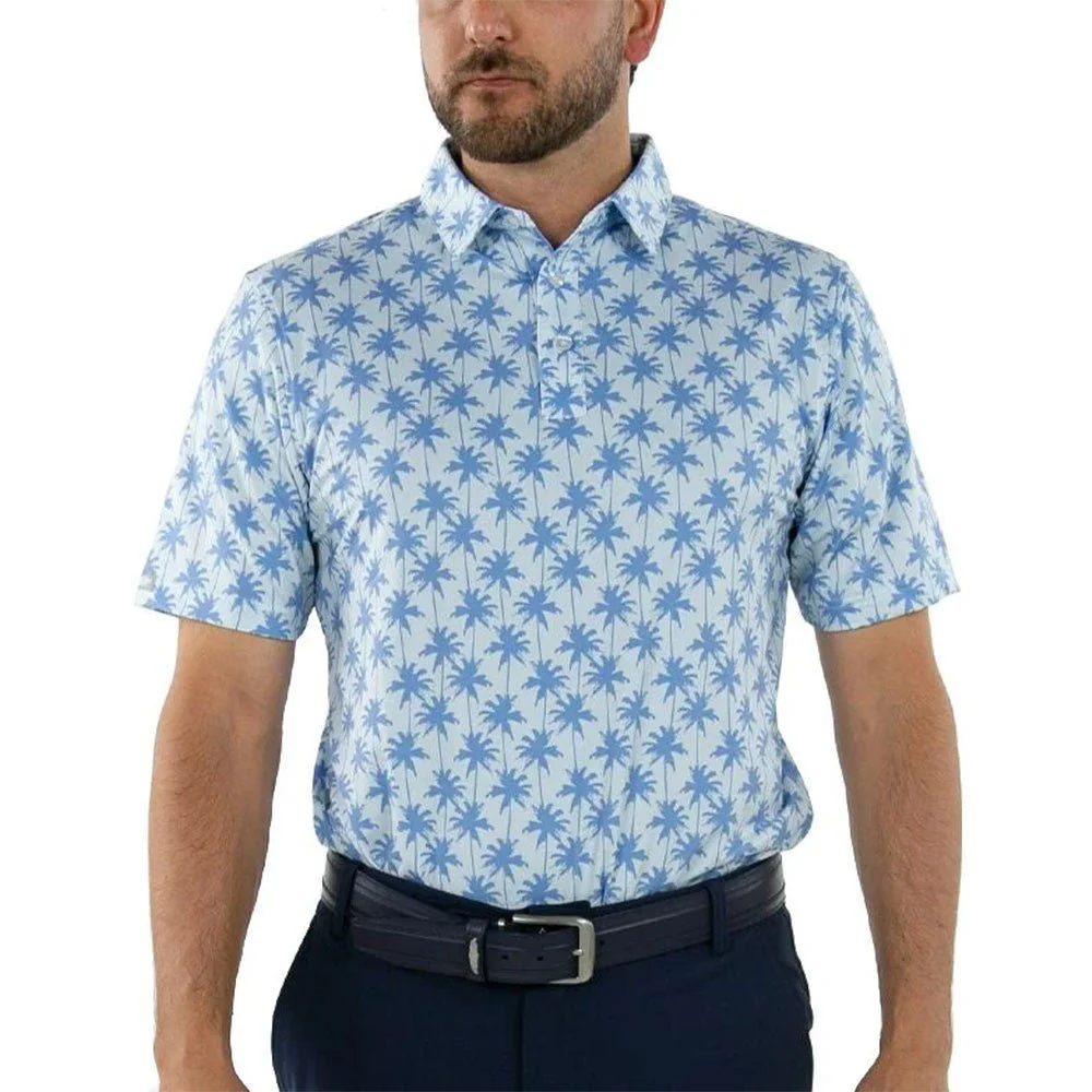 Straight Down Palms Golf Polo - Image 2