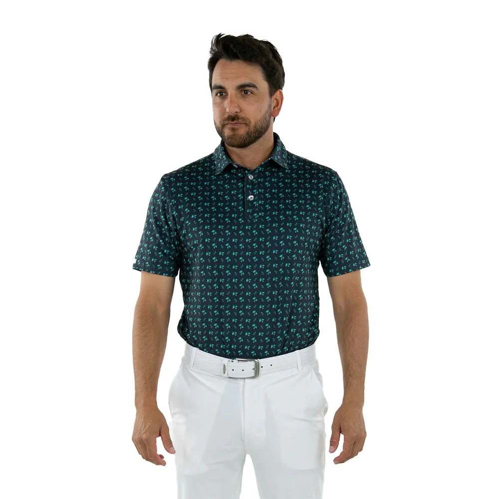Straight Down Skipper Golf Polo - Image 2