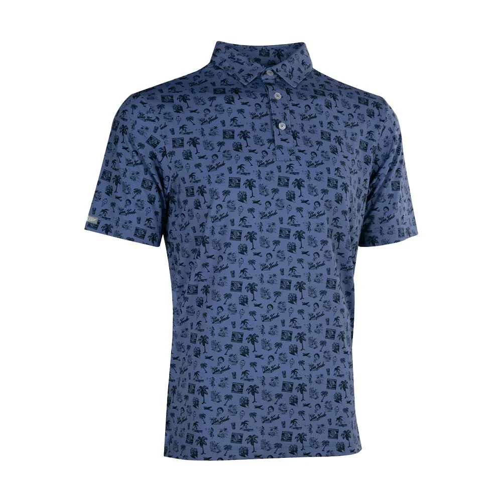 Straight Down Vintage Vacation Polo