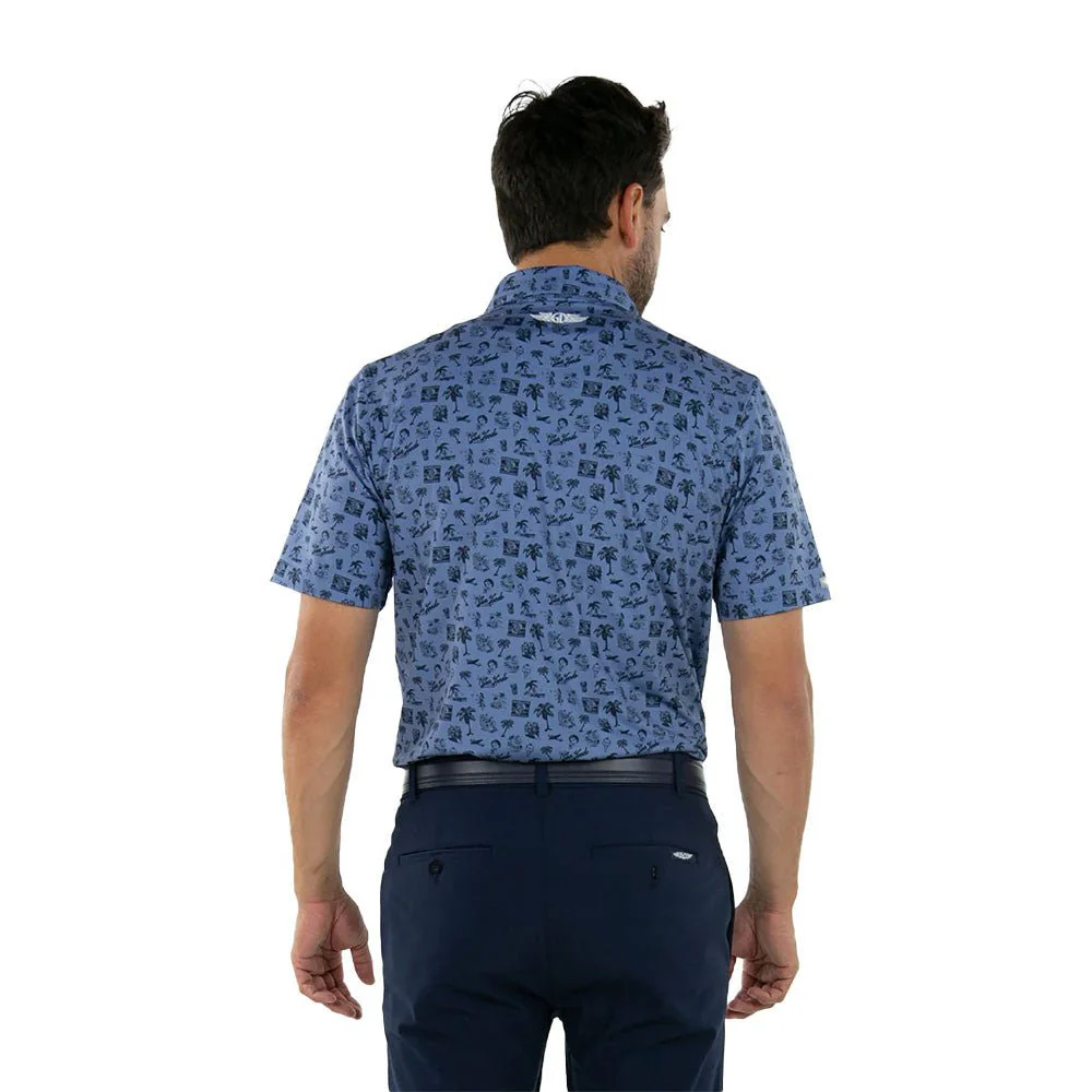 Straight Down Vintage Vacation Polo - Image 3