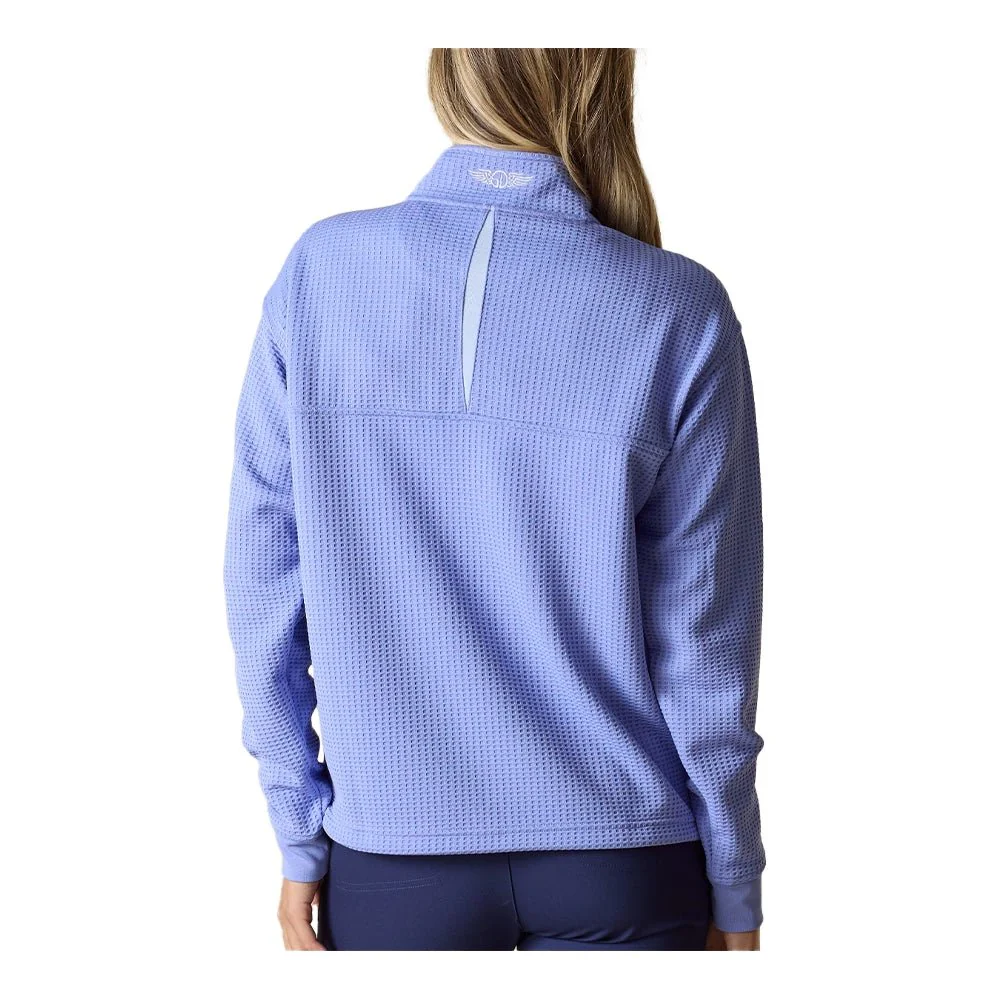 Straight Down Women's Opal Golf Half-Zip - Image 2