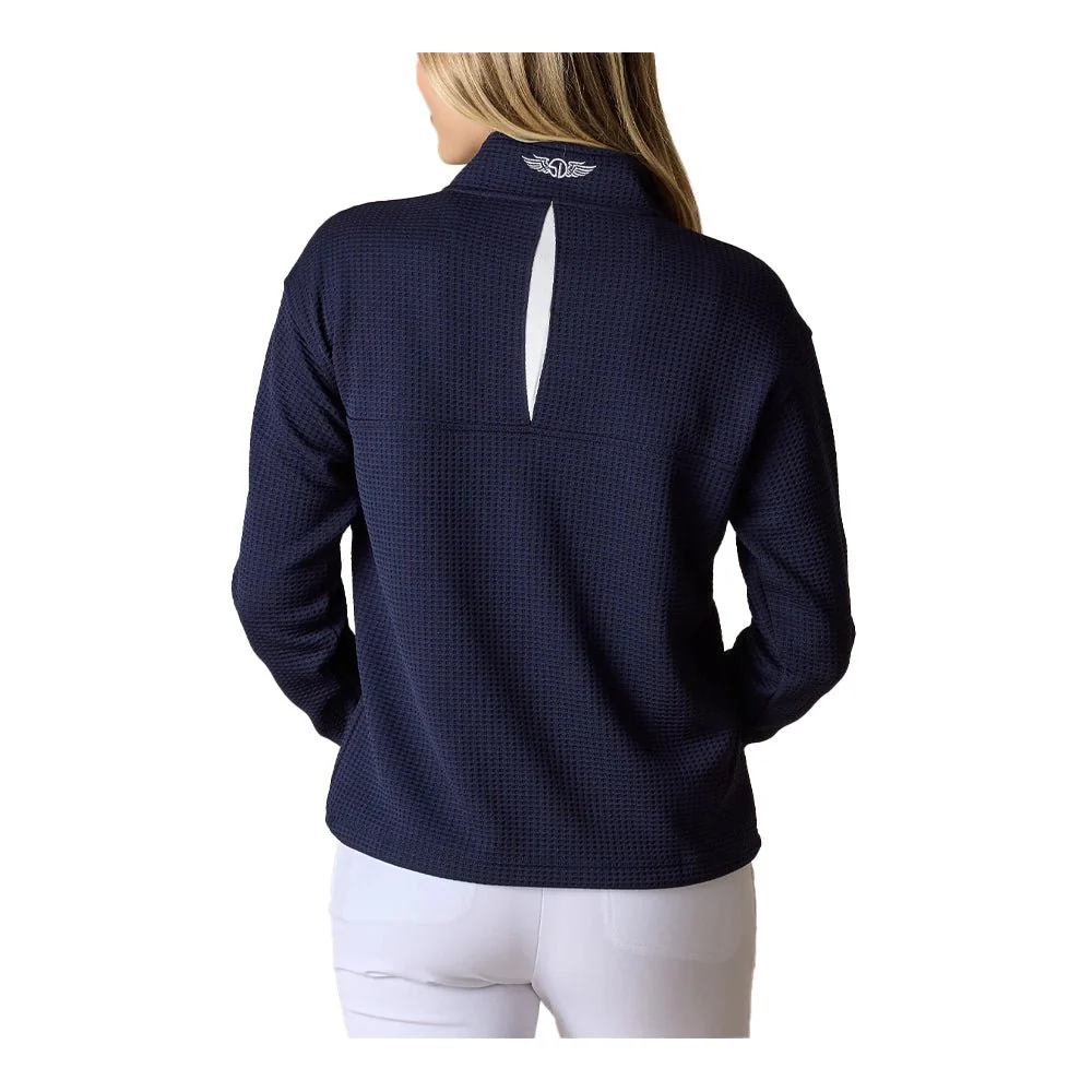 Straight Down Women's Opal Golf Half-Zip - Image 7