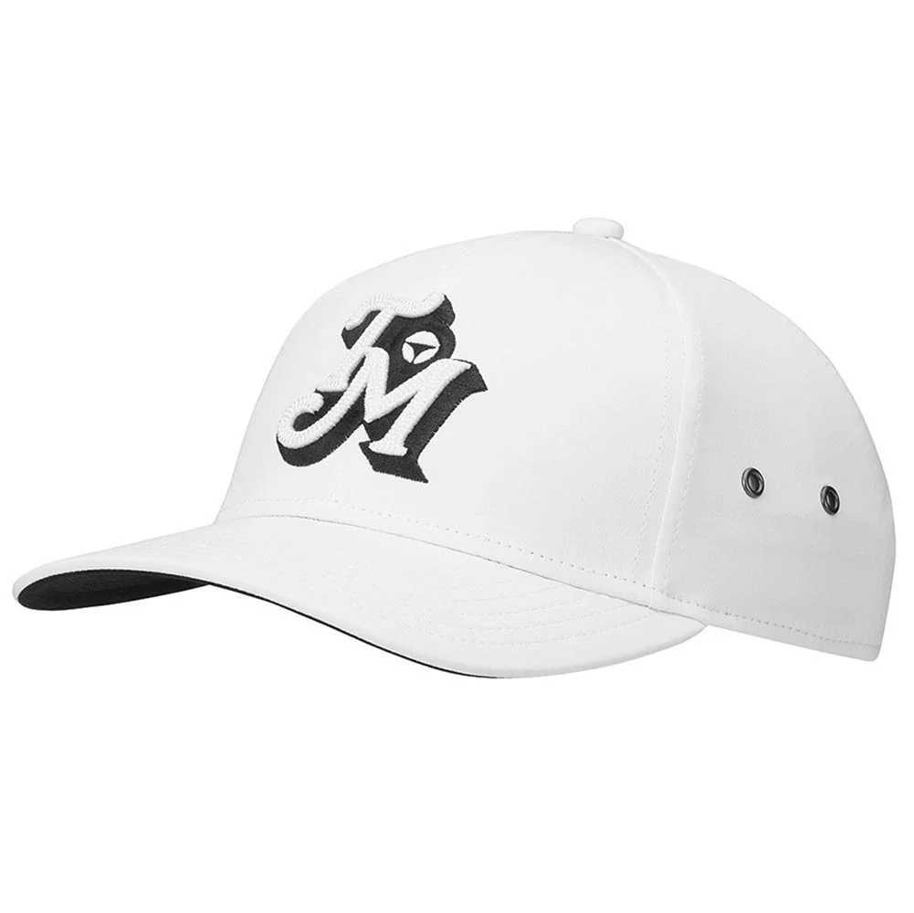 TaylorMade Newport Retro Metal Eyelit Golf Hat - Image 9