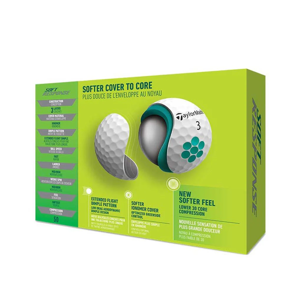 TaylorMade Soft Response Golf Balls - 2022 - Image 3